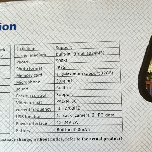 Full-Size Starlight Night Vision Dash Cam - Picture 7 of 13